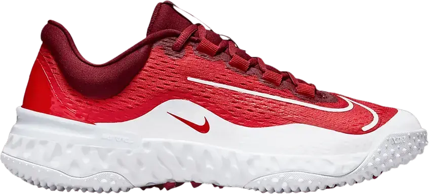  Nike Wmns Alpha Huarache Elite 4 TF &#039;University Red&#039;