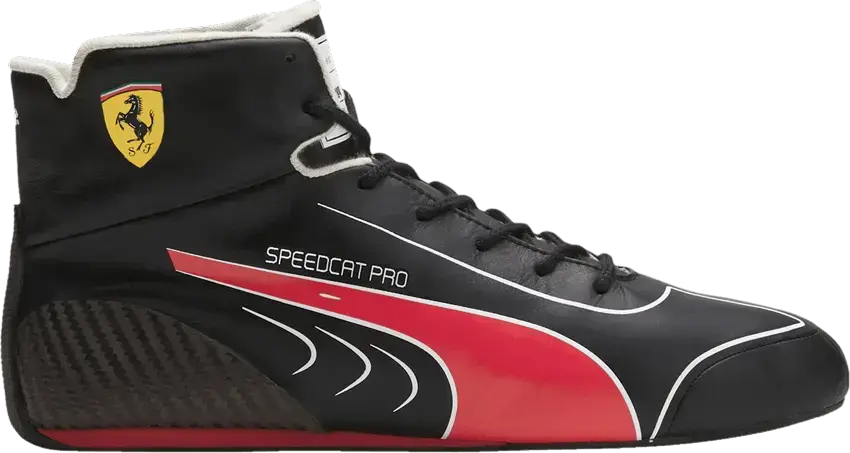  Puma Scuderia Ferrari x Speedcat Pro CL Replica &#039;Black Rosso Corsa&#039;