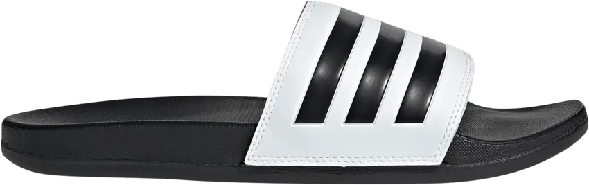  Adidas Adilette Comfort Slide &#039;White Black&#039;