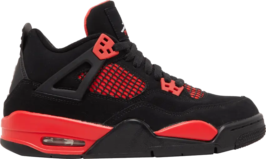  Jordan 4 Retro Red Thunder (GS)