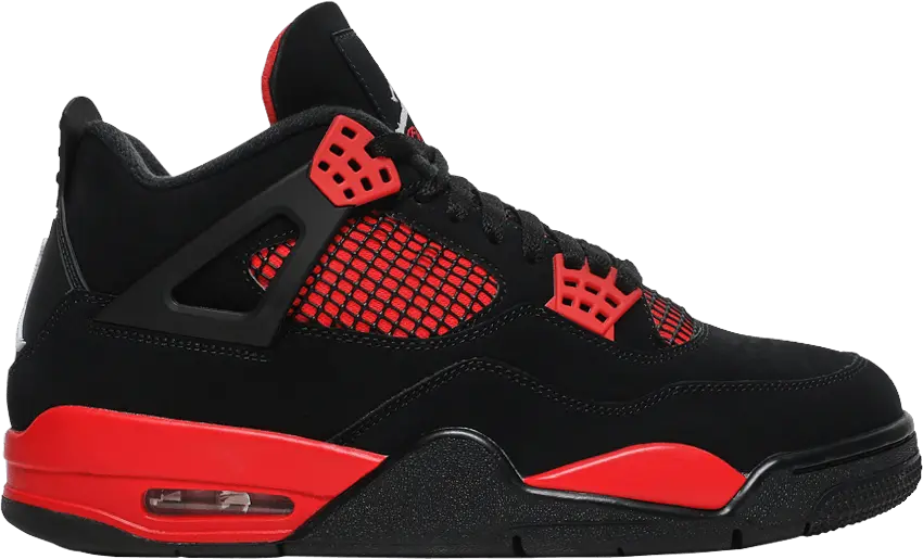  Jordan 4 Retro Red Thunder