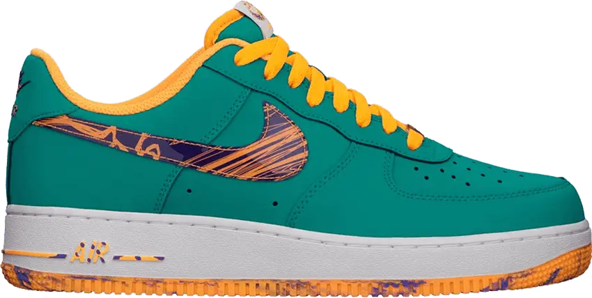  Nike Air Force 1 Low Marbled Swoosh Turbo Green