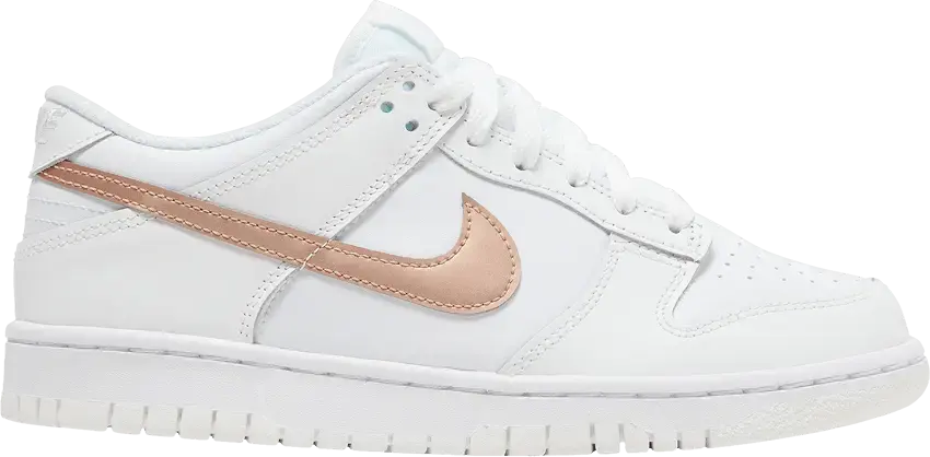  Nike Dunk Low White Pink (GS)