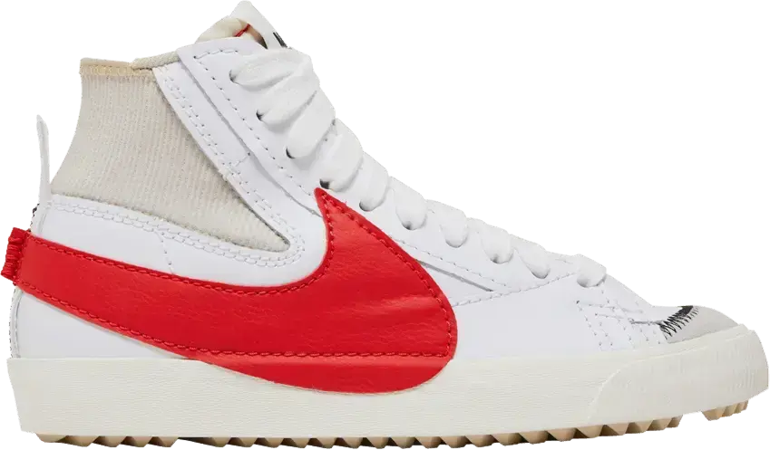  Nike Blazer Mid 77 Jumbo White Habanero Red