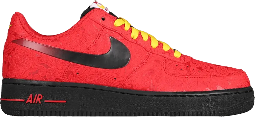  Nike Air Force 1 Low Red Paisley
