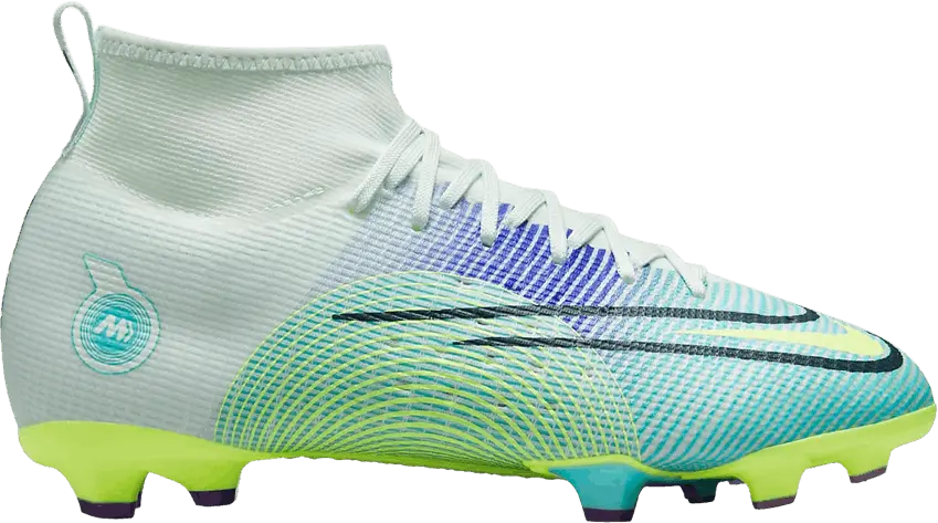  Nike Mercurial Superfly 8 Pro FG GS &#039;Dream Speed - Barely Green Electro Purple&#039;