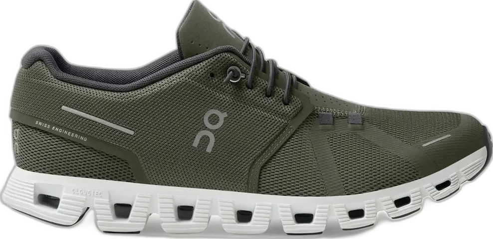  On Running Cloud 5 Olive Green White