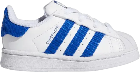  Adidas Superstar I &#039;White Royal Blue&#039;