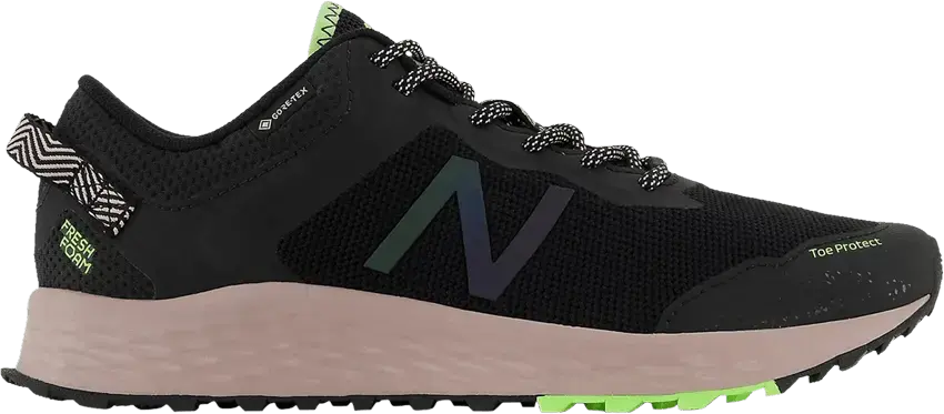  New Balance Wmns Fresh Foam Arishi Trail GTX &#039;Black Bleached Lime Glow&#039;