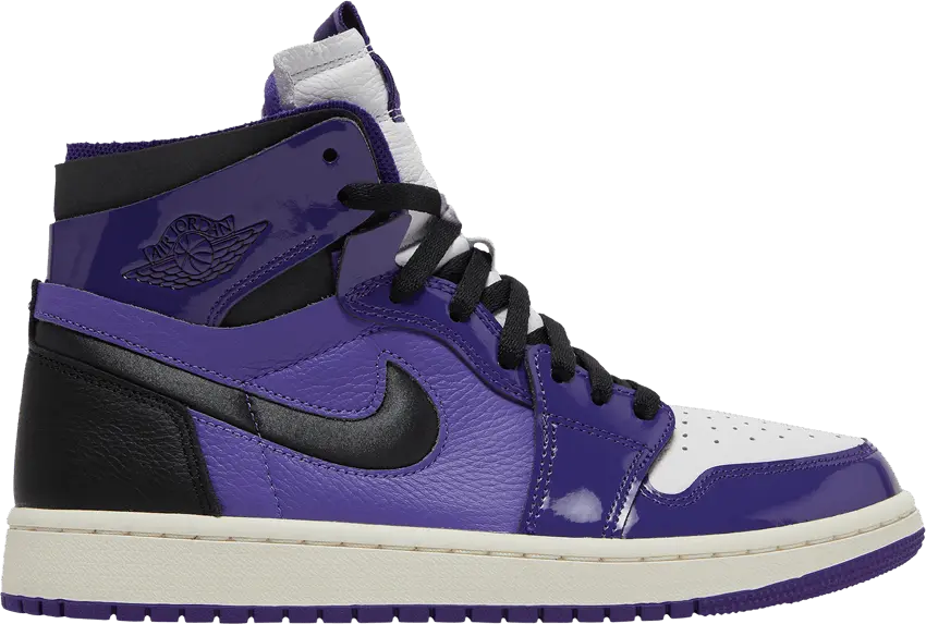  Jordan 1 High Zoom Air CMFT Purple Patent (Women&#039;s)