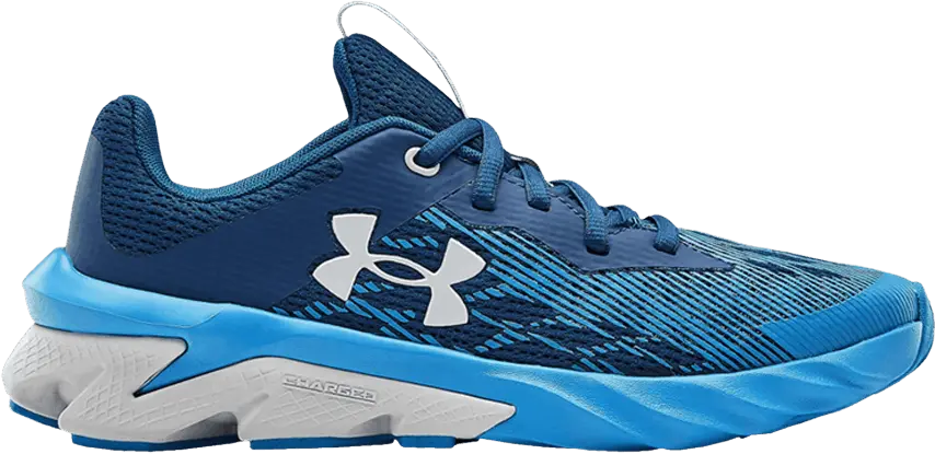 Under Armour Charged Scramjet 3 GS &#039;Graphite Blue&#039;