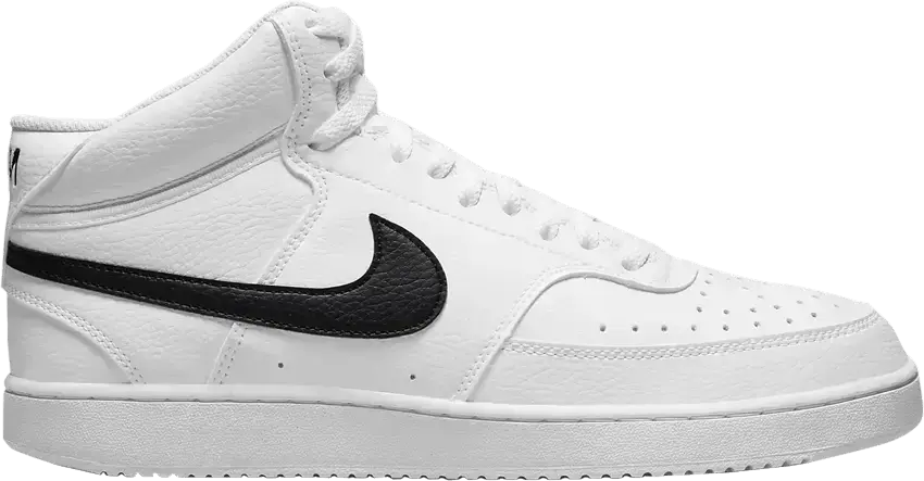  Nike Court Vision Mid Next Nature White Black