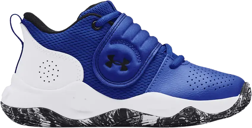 Under Armour Zone BB PS &#039;Royal White&#039;