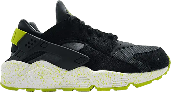 Nike Air Huarache Black Venom Green