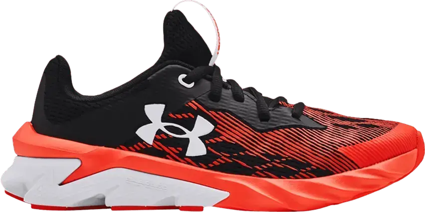  Under Armour Charged Scramjet 3 GS &#039;Black Phoenix Fire&#039;