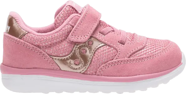  Saucony Baby Jazz Lite Little Kid &#039;Blush Metallic&#039;