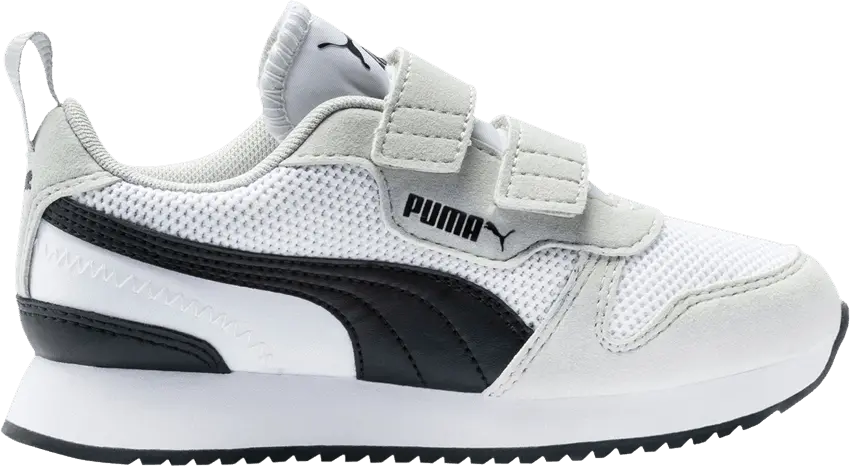  Puma R78 Little Kid &#039;White Grey Violet&#039;