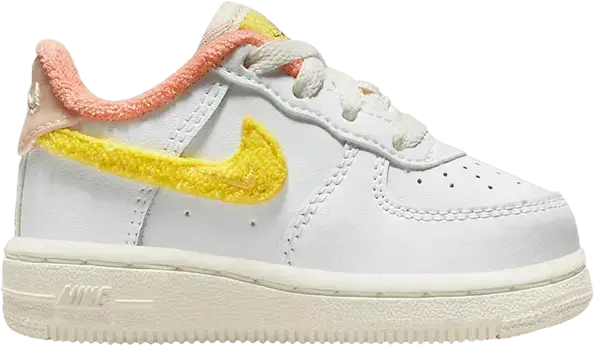  Nike Force 1 LV8 TD &#039;White Yellow Strike&#039;