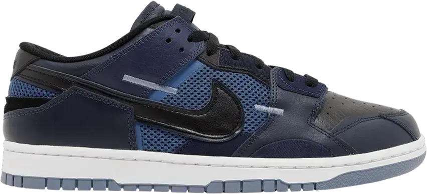  Nike Dunk Low Scrap Black Navy