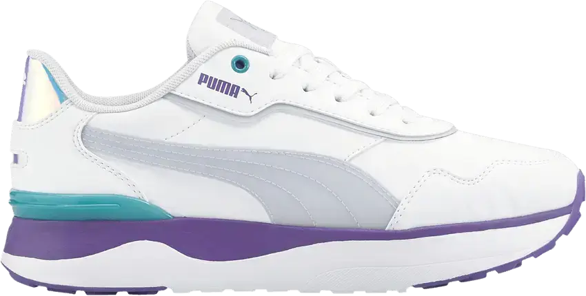  Puma Wmns R78 Voyage Candy &#039;White Prism Violet&#039;