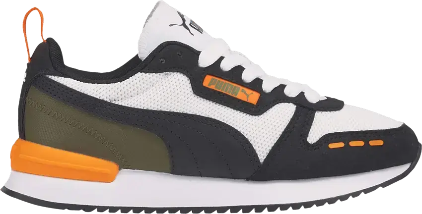  Puma R78 Jr &#039;White Vibrant Orange&#039;