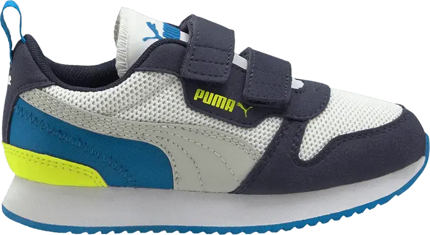  Puma R78 Little Kid &#039;White Peacoat&#039;