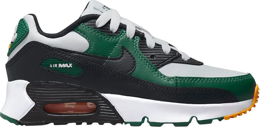  Nike Air Max 90 Leather Platinum Gorge Green (PS)