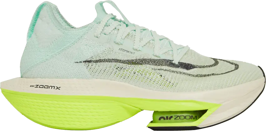  Nike Air Zoom Alphafly Next% 2 Mint Foam Barely Green (Women&#039;s)
