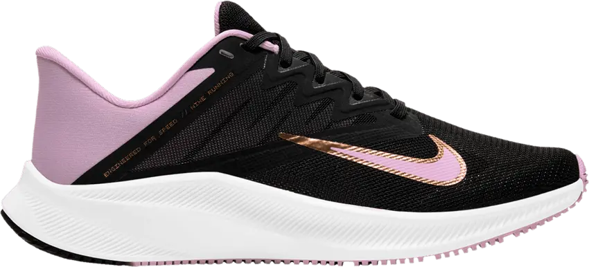 Nike Wmns Quest 3 &#039;Black Light Arctic Pink&#039;