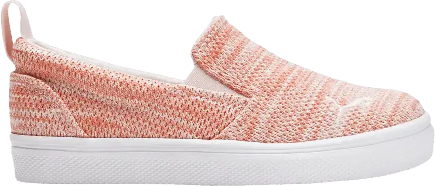  Puma Bari Slip-On Knit Little Kid &#039;Rosette&#039;