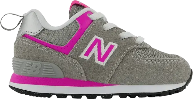  New Balance 574 Bungee Toddler Wide &#039;Core Pack - Grey Pink&#039;