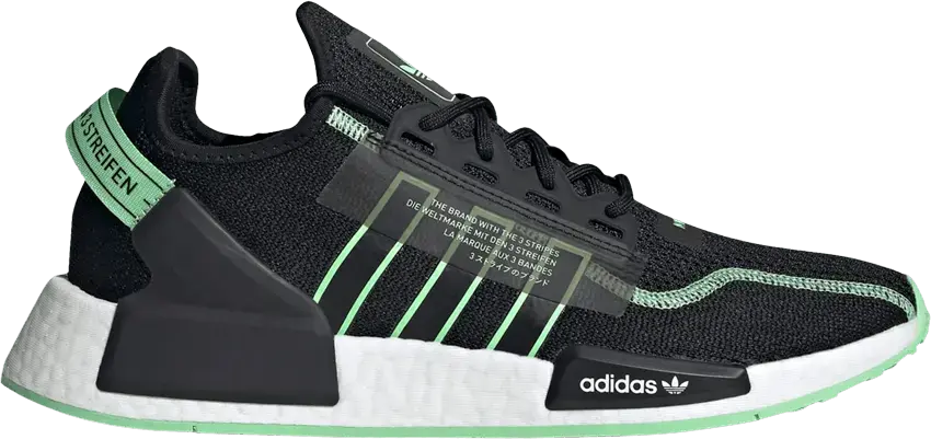  Adidas adidas NMD R1 V2 Black Glory Mint