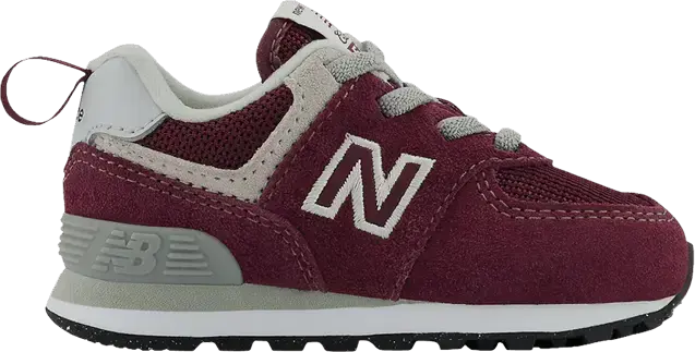  New Balance 574 Bungee Toddler Wide &#039;Core Pack - Burgundy&#039;