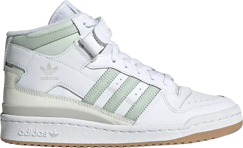  Adidas Wmns Forum Mid &#039;White Linen Green&#039;