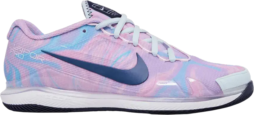  Wmns NikeCourt Air Zoom Vapor Pro &#039;Pink Foam Glacier Blue&#039;