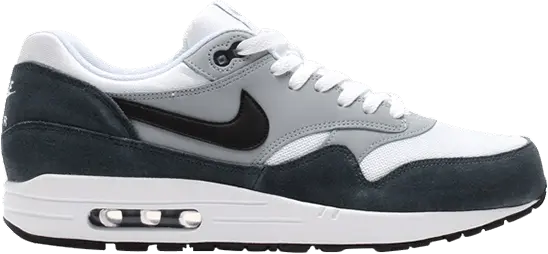  Nike Air Max 1 White Black Magnet Grey