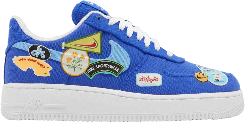  Nike Air Force 1 Low PRM Los Angeles Patched Up