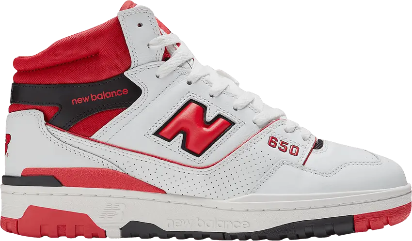  New Balance 650R White Red