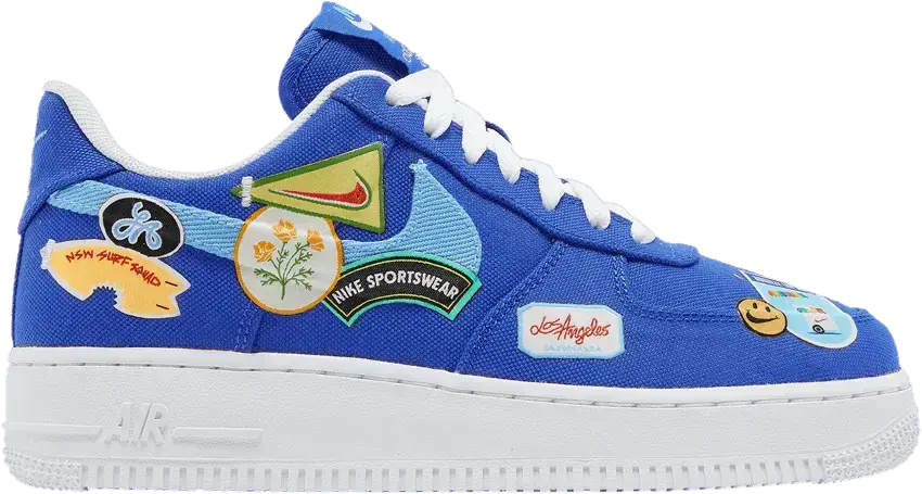  Nike Air Force 1 Low &#039;07 PRM Los Angeles Patched Up (Women&#039;s)