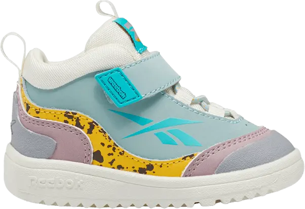  Reebok Weebok Storm X Toddler &#039;Seaside Grey Classic Teal&#039;