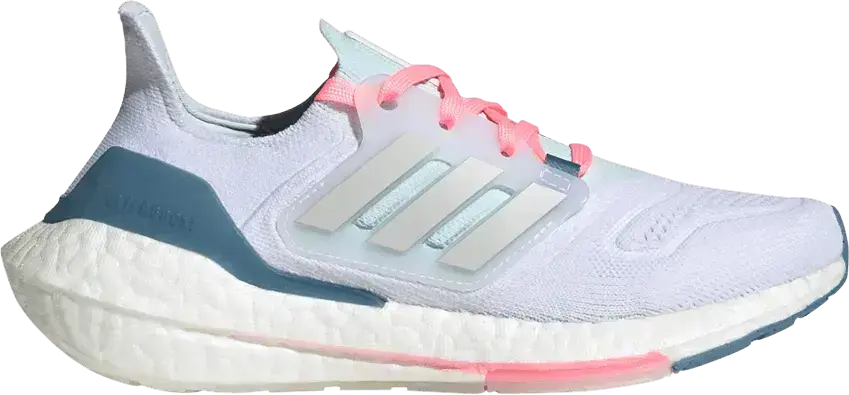  Adidas UltraBoost 22 J &#039;White Almost Blue&#039;