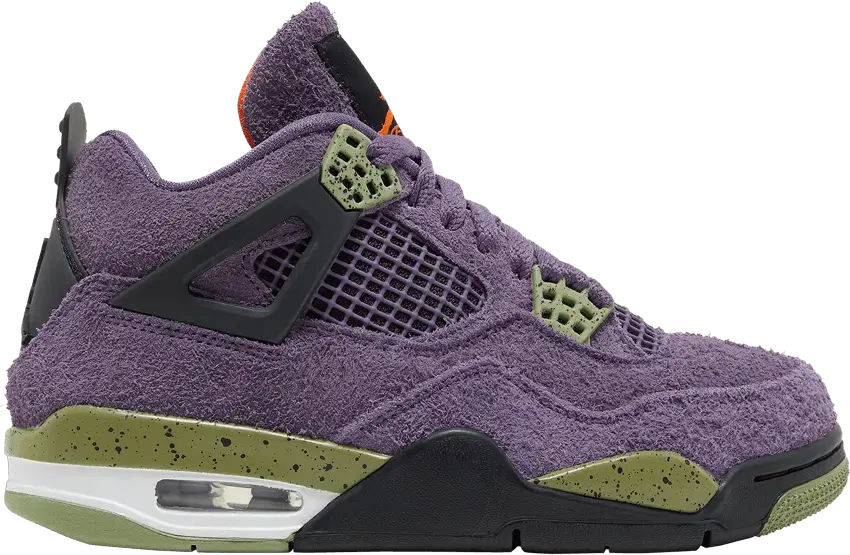  Jordan 4 Retro Canyon Purple (Women&#039;s)