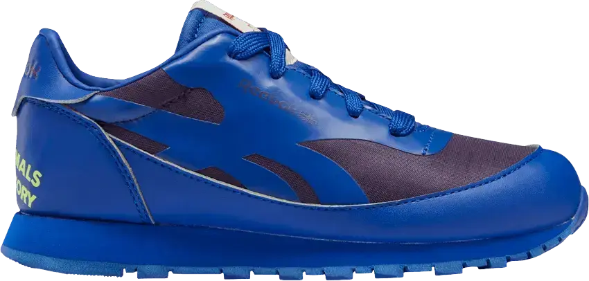  Reebok The Animals Observatory x Classic Leather Little Kid &#039;Cobalt Purple Skills&#039;