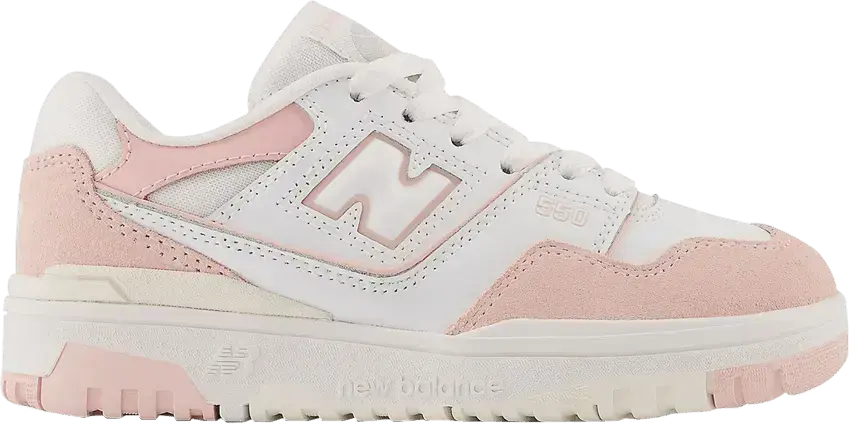  New Balance 550 Little Kid &#039;White Pink Haze&#039;