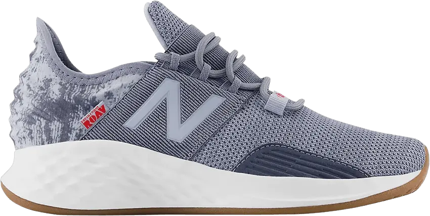  New Balance Fresh Foam Roav Big Kid Wide &#039;Arctic Grey Camo Gum&#039;