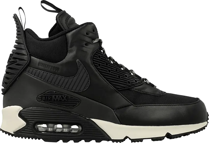  Nike Air Max 90 Sneakerboot Black Magnet Grey
