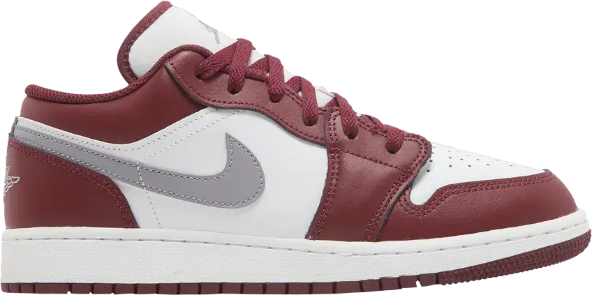  Jordan 1 Low Bordeaux (GS)