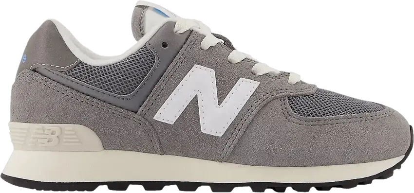  New Balance 574 Little Kid Wide &#039;Gunmetal&#039;