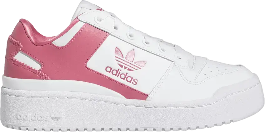  Adidas Forum Bold J &#039;White Pink Strata&#039;