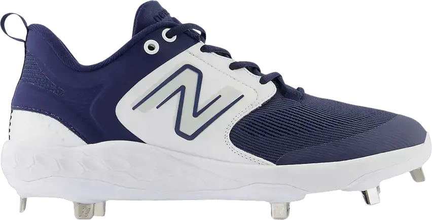  New Balance Fresh Foam X 3000v6 Metal 2E Wide &#039;Navy White&#039;